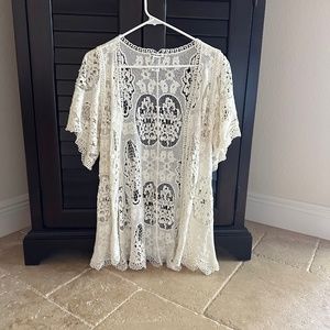 Beautiful lace cover up